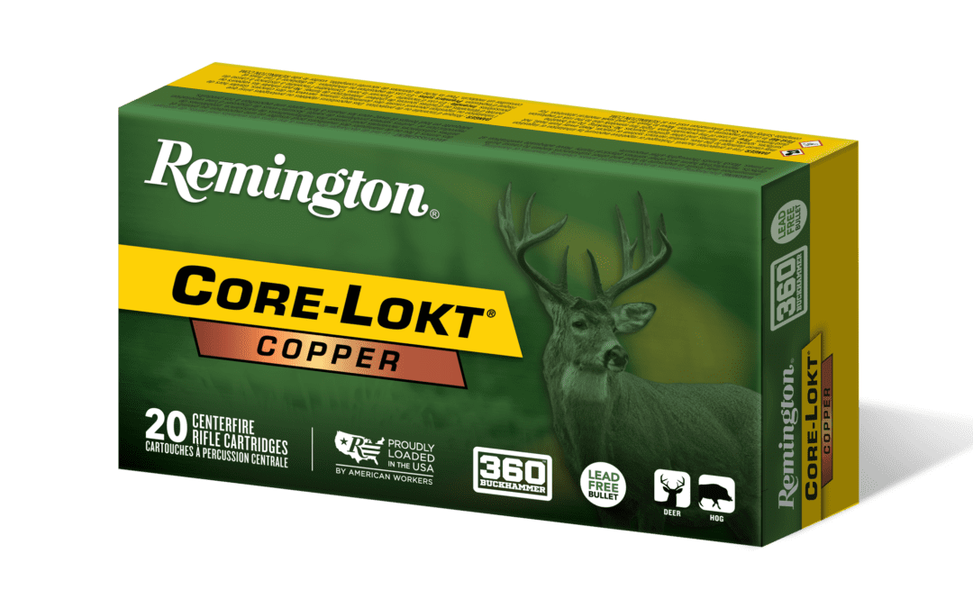Remington Announces New Ammo Line Extensions Including in 360 Buckhammer