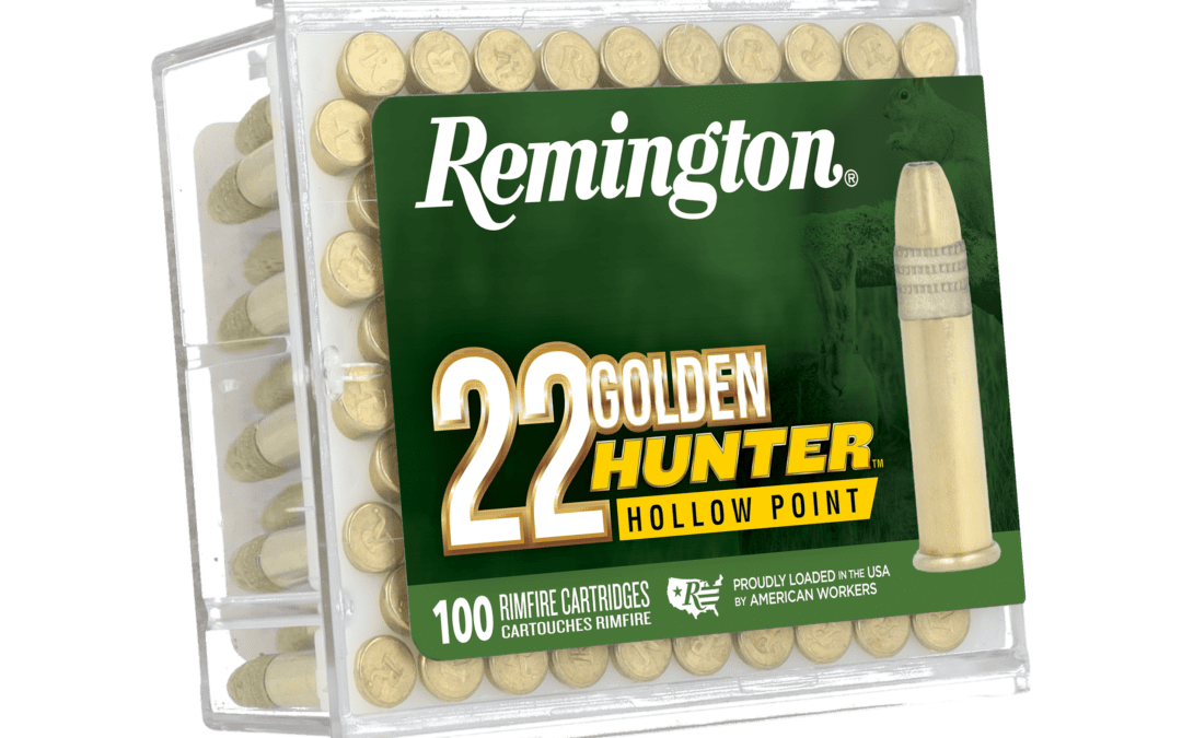 Remington Ammunition’s New 22 Golden Hunter Rimfire Load Now Shipping