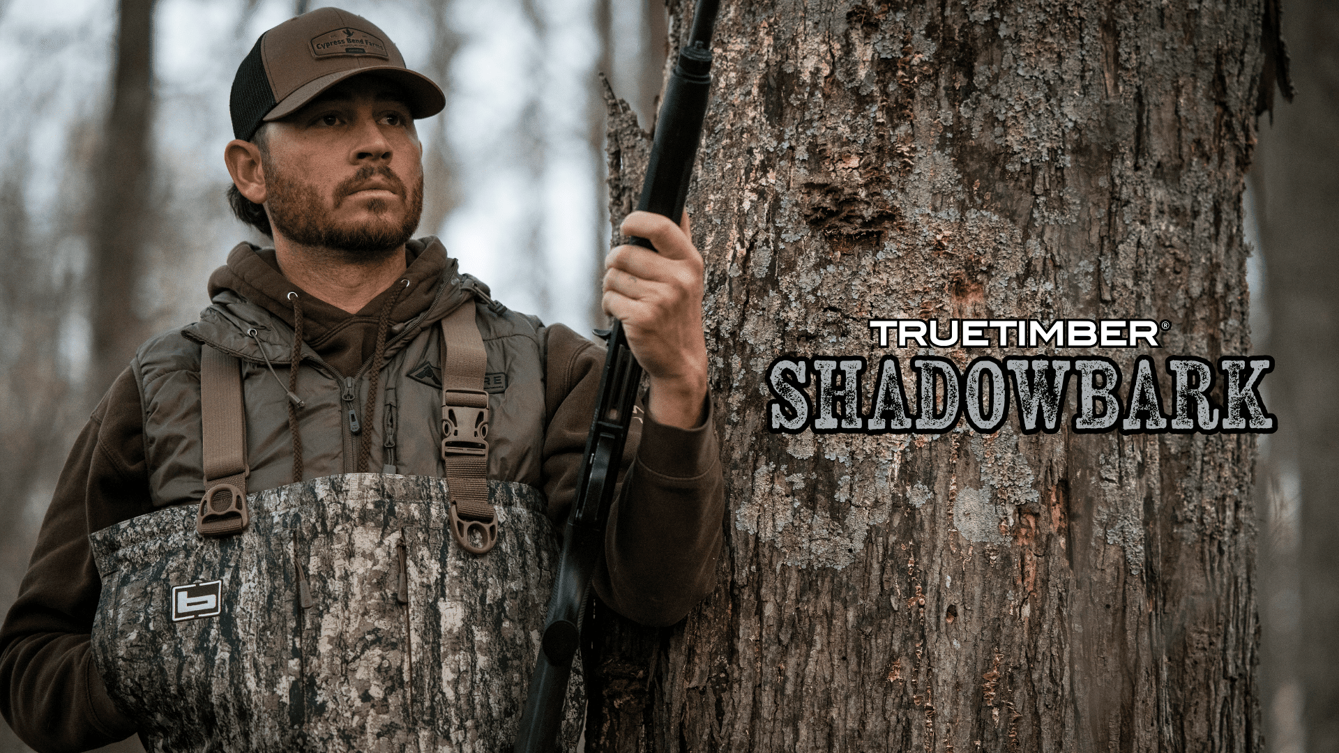Marketing promo for new camo truetimber shadowbark