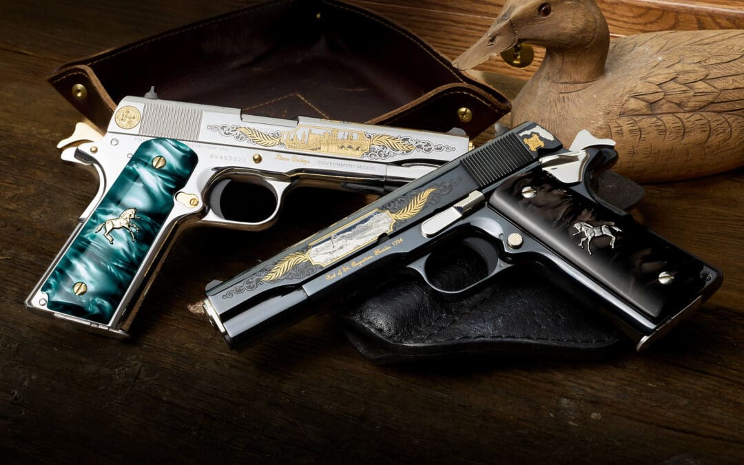 SK Customs Unveils Non-Retail, Limited-Edition Colt 1911 Pistols Honoring St. Augustine at Inaugural Sporting Clays Shoot