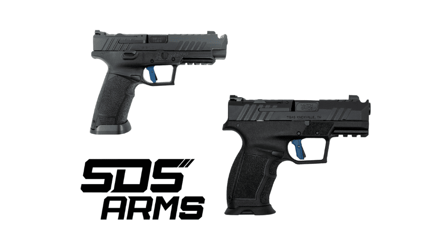 isas PX-9 Carry Comp and PX-9 Tactical Comp pistols side by side showcasing new compensated designs