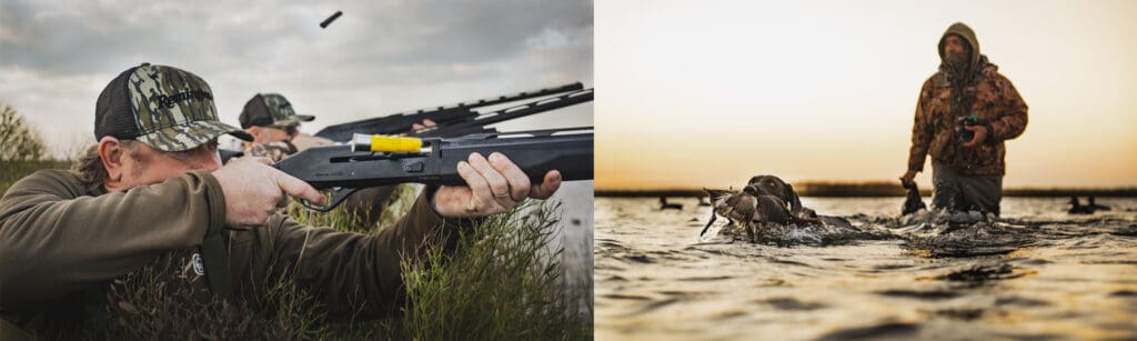 image from successful duck hunt from digital marketing agency content team