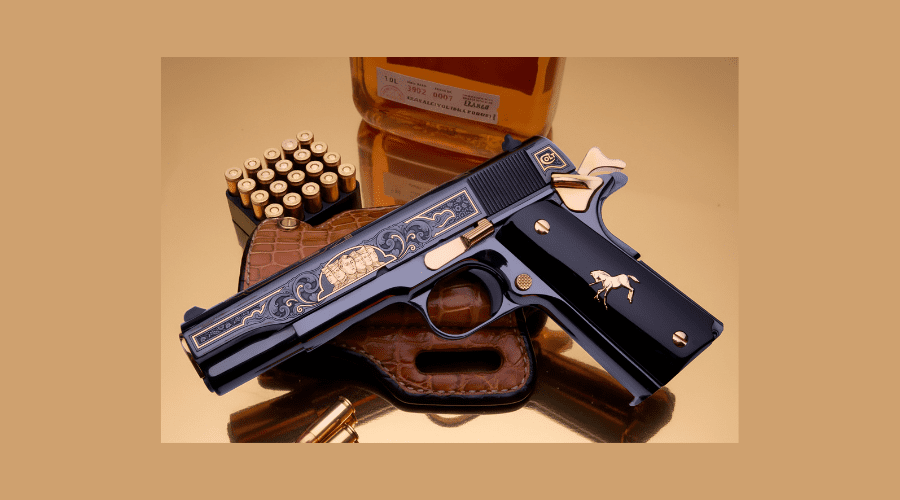 SK Guns Los Niños Héroes de Chapultepec limited edition Colt 1911 pistol