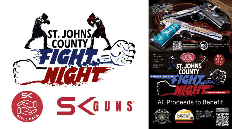 SK Guns Champions St. Johns County “Fight Night” with Exclusive Firearm Raffle
