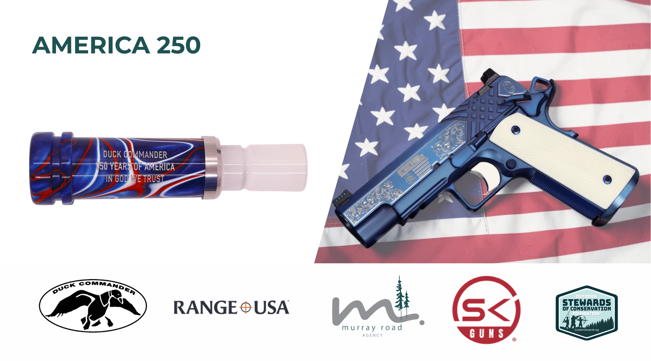 Marketing promo for Murray Road Agency Clients Celebrate America250 with Commemorative Products and Conservation Initiatives