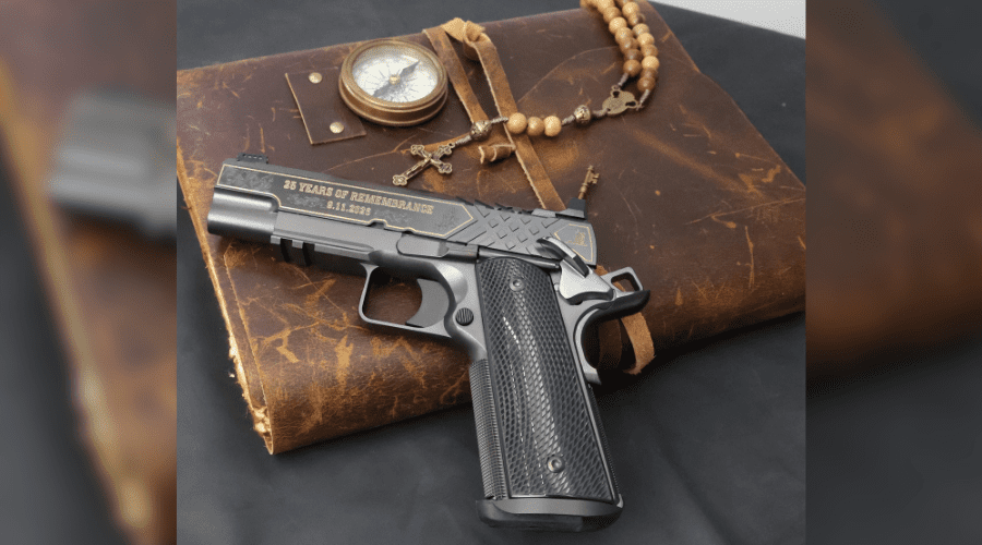 Custom 9/11 1911 Commander 9mm with only 100 made in total